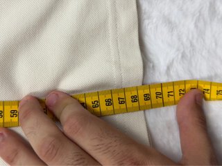 Vintage. Reebok Beige Polo Shirt Embroidered Logo