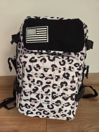 Mochila 25 litros leopardo escolar - crossfit