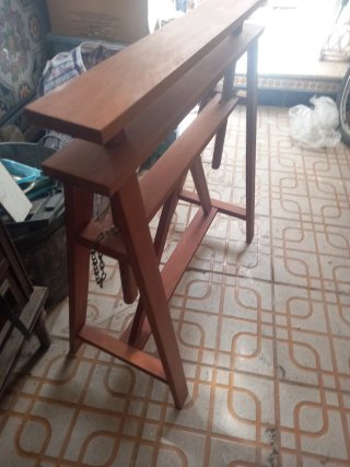 Caballete regulable de madera