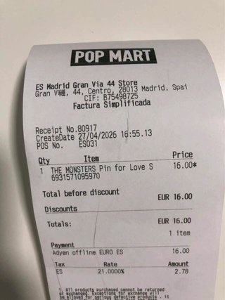 Llavero Pop Mart Labubu Letra R