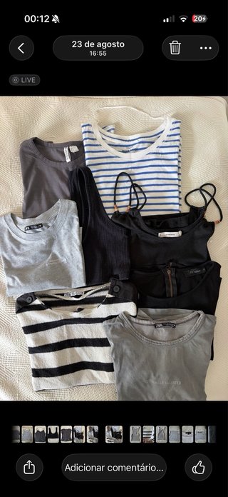Lote Roupa Senhora Misto