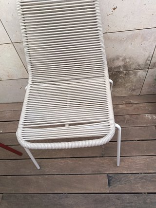 Pack 4 Sillas Exterior Hierro Cuerda Gris