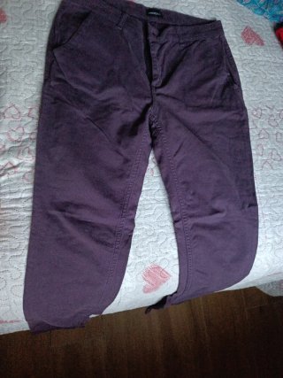 Pantaloni Motivi viola