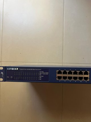 Lote 3 Switches Netgear GS724T v3 (Gigabit Smart S