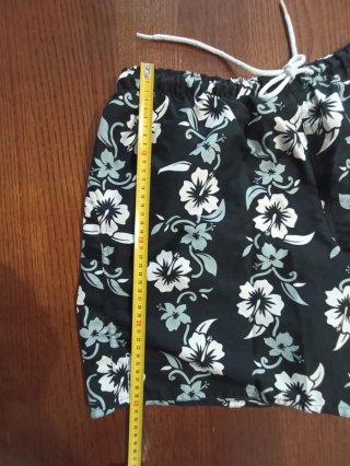 Costume da bagno uomo fiori bianchi