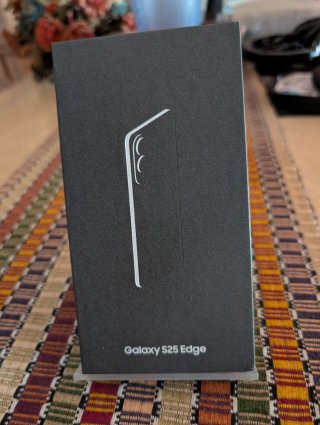 Samsung S25 Edge Negro