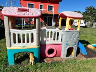 Parque infantil para jardín