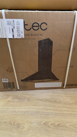Campana extractora Cecotec 60cm Negra