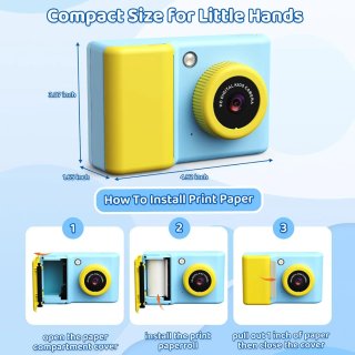 Cámara Digital Infantil Ushining HD 1080P