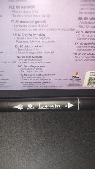 Lote 80 Rotuladores Twin Markers Decotime