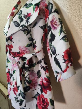 Chaqueta floral