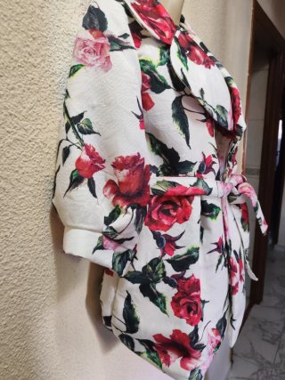 Chaqueta floral