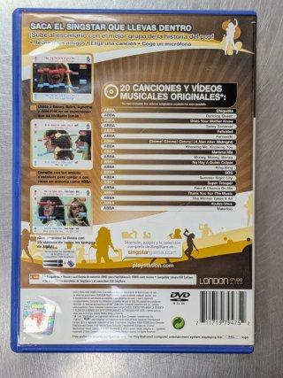 SingStar ABBA, Sony PS2