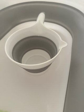 Bañera infantil plegable con patas