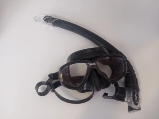 Gafas y Tubo Snorkel y buceo marcaCressi