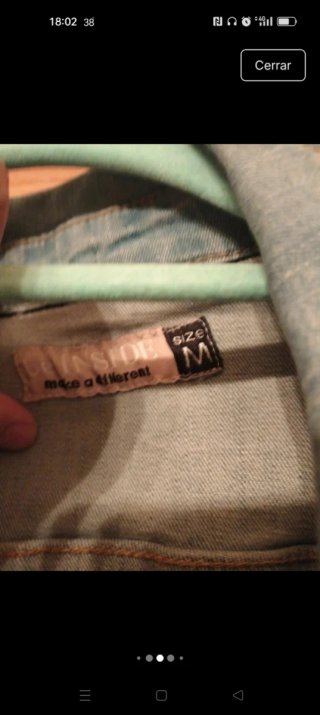 Chaqueta vaquera Inside mujer. Talla M