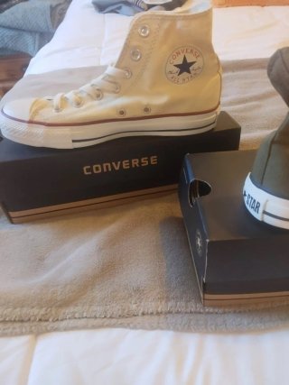 Botines Converse Beige/Marrón Nuevos