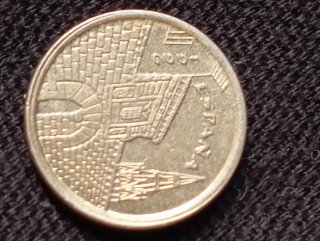 5 Pesetas Spagna