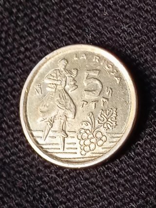 5 Pesetas Spagna