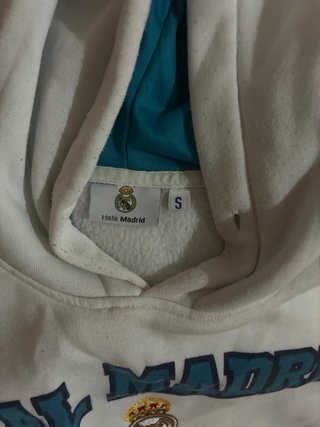 Sudadera Real Madrid Blanca