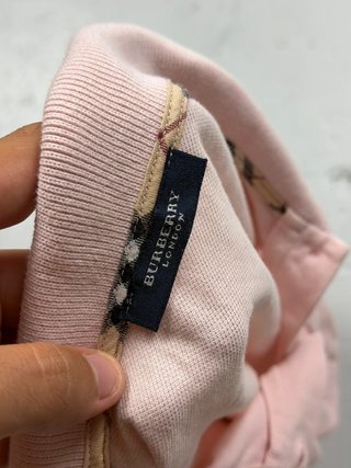 Vintage Burberry Pink Sleeveless Polo Dress