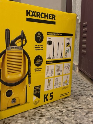 Hidrolimpiadora Karcher K5 con limpiador