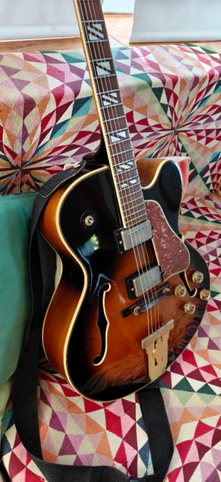 Aria Pro II FA-70 Guitarra Semiacústica
