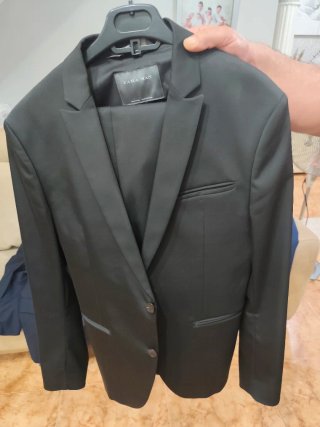 Traje Zara Man Negro