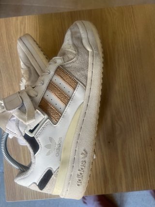 Adidas Forum Talla 42 Beige/Blanco