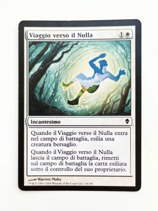3x "Viaggio verso il Nulla" vintage ITA MTG NM
