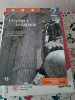 Historia de España segundo curso de Bacharelato