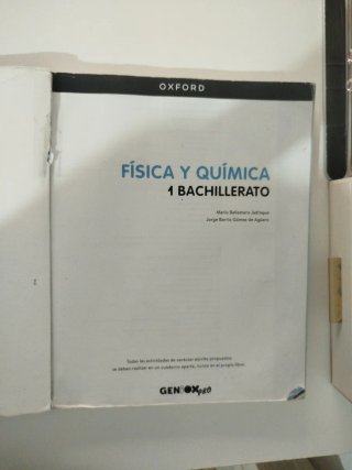 Física y Química 1 Bachillerato