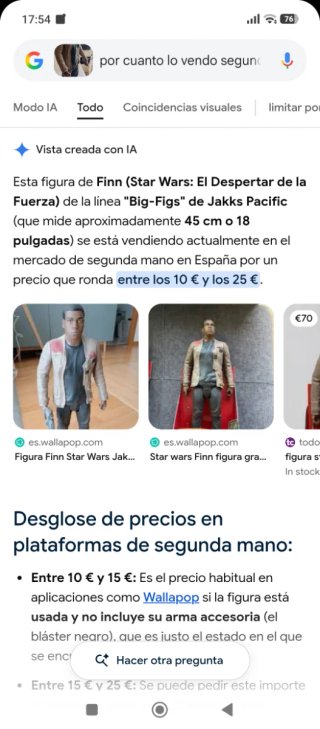 Figura Finn Star Wars 45 cm