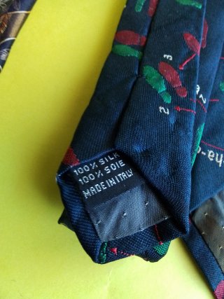 Corbatas de seda italiana - Lote de 4