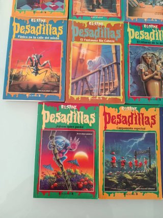PESADILLAS.  R. L. STINE. LOTE DE 10 LIBROS.