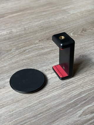 Pinza Manfrotto + Base Neewer PA010