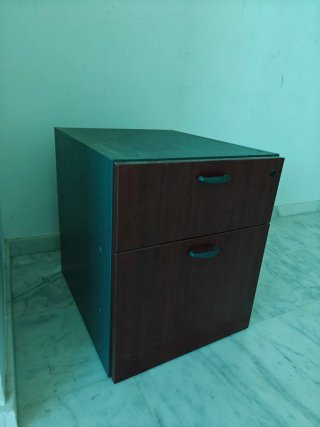 Cajonera Archivador Oficina Madera y Metal