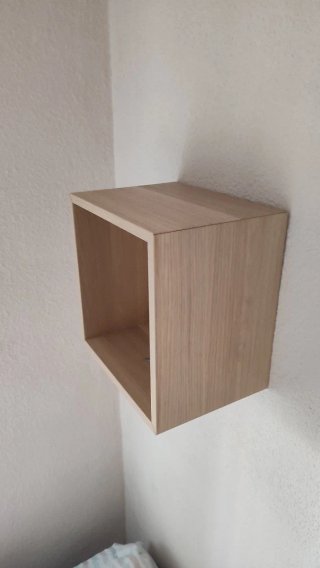 EstanteríaCubo Eket Roble Blanco x2