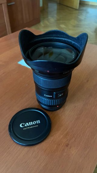 Objetivo Canon EF 16-35mm f/2.8L II USM + Funda