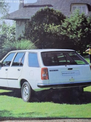 Catálogo Renault 18 GTS Familiar