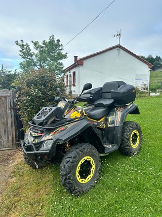 Can-Am Outlander 800R Negro/Amarillo