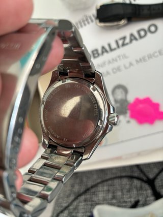 Reloj Fossil Acero Caja y Documentos