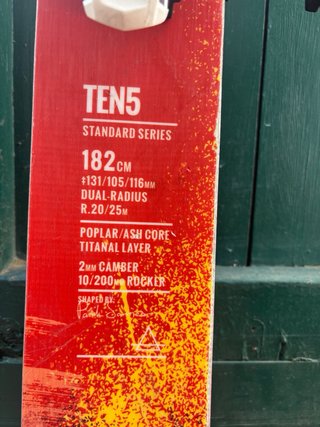 Esquís Freeride Faction Ten5 182cm
