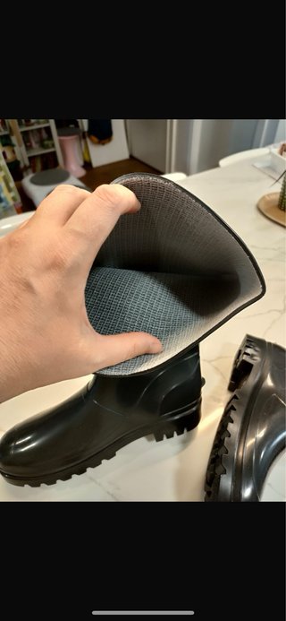 Botas de agua negras