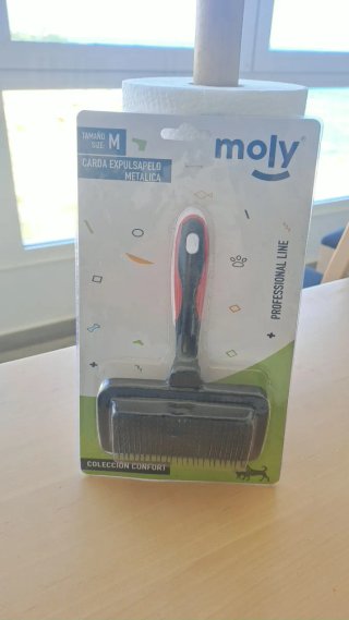 Cepillo Moly para perros Talla M