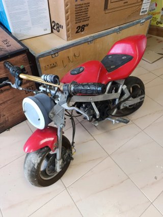 Poker Bike mini moto Roja "prototipo"