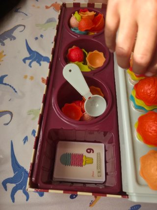 Juguete Heladería con Números