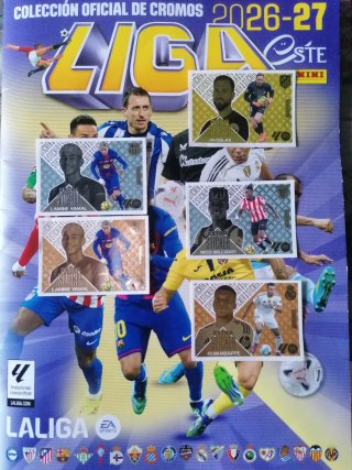 Extra stickers LIGA 2026-27 Panini