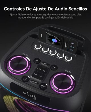 Altavoz Karaoke Bluetooth GREEN KEEPER
