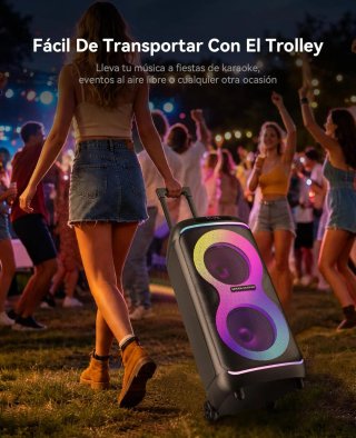 Altavoz Karaoke Bluetooth GREEN KEEPER